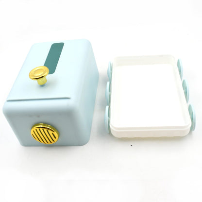 7547 Tissue Paper Holder Unique Train Engine Tissue Storage Box Tissue Paper Holder Box | Tissue Holder Dispenser Organizer for Car Decor & Home Use