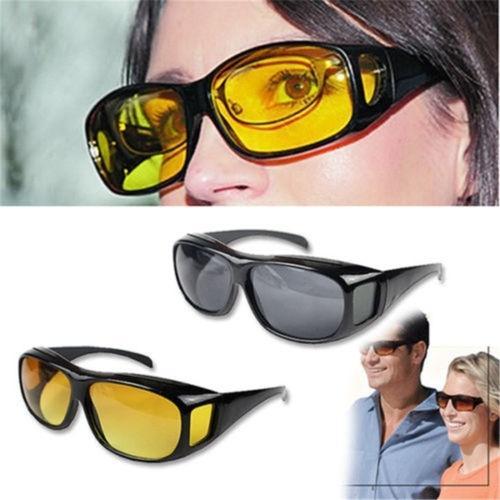 UK-0062 HD Vision Day and Night Goggles Anti Glare Polarized Sunglasses Men/Women Driving UV Protection Glasses for All Bikes & Cars Goggles