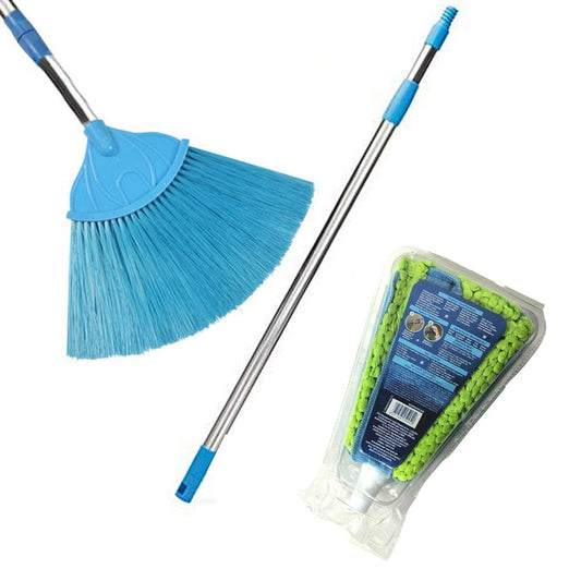 4779 Ceiling Broom Fan for cleaning and wiping over dusty floor surfaces with effective performance. DeoDap