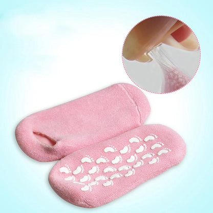 503 Silicone Moisturizing Feet Socks Gel (1 pair) DeoDap