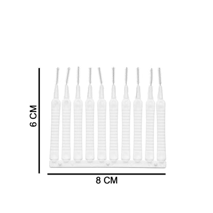 4985 10pcs Shower Nozzle Cleaning Brush, Reusable Multifunctional Shower Head Anti-Clogging Small Brush DeoDap