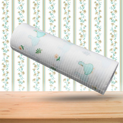 1601A Non Woven Reusable and Washable Kitchen Printed Tissue Roll Non-stick Oil Absorbing Paper Roll Kitchen Special Paper Towel Wipe Paper Dish Cloth Cleaning Cloth 45 sheets