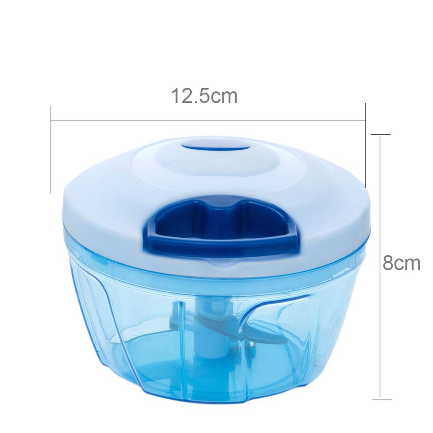 0080 V Atm Blue 450 ML Chopper widely used in all types of household kitchen purposes for chopping and cutting of various kinds of fruits and vegetables etc. DeoDap