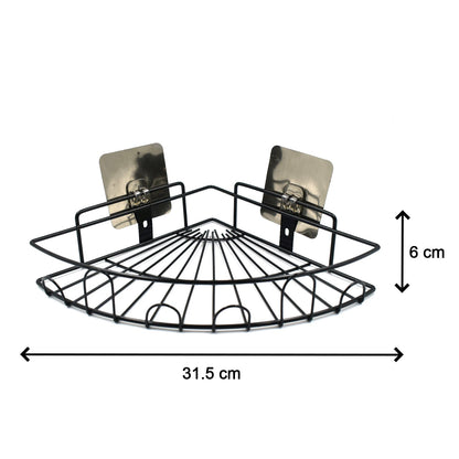 9010 1 Pc Shower Caddy Corner for holding and storing various household stuffs and items etc. DeoDap