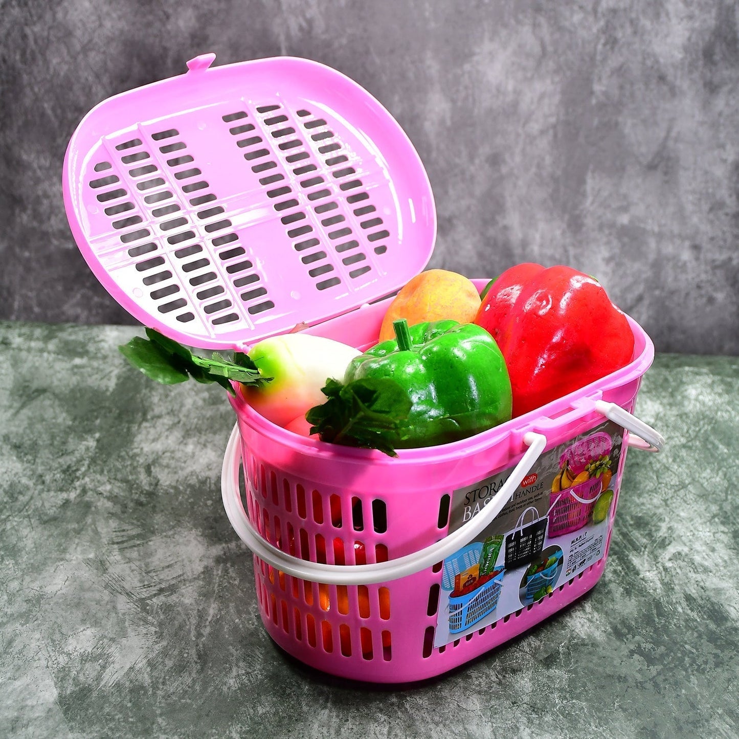 2924 Multipurpose Basket Multi Utility or Storage, for Picnic small Baskets. DeoDap