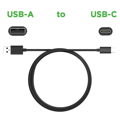 UK-0086 Type C Deta Cable (BLACK-LOOS) Fast Charge Cable Black|USB to Type C|Supports Upto 22.5W Fast Charging|Suitable for All Smartphones