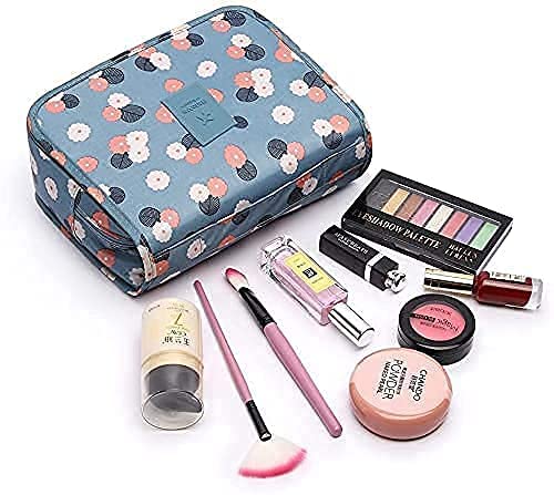 RellifeBuy Hanging Travel Toiletry Bag Cosmetic Make up Organizer Multifunction Portable Makeup Pouch for Women and Girls Waterproof Ladies Case Travelling Storage Inner Ware (Multicolor)