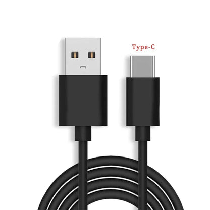 UK-0086 Type C Deta Cable (BLACK-LOOS) Fast Charge Cable Black|USB to Type C|Supports Upto 22.5W Fast Charging|Suitable for All Smartphones