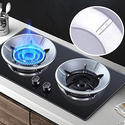 UK-0123  Gas Saver Burner Stand | Gas Saver Jali | Home Gas Stove Fire & Windproof Energy Saving Stand