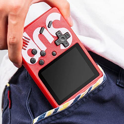 UK-0286 Sup Game Box 400 in 1 Portable Handheld Console, Two-Player Games, TV Output, Long Battery Life - Retro Gaming Fun Gift for Kids and Adults