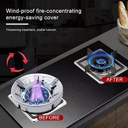 UK-0123  Gas Saver Burner Stand | Gas Saver Jali | Home Gas Stove Fire & Windproof Energy Saving Stand