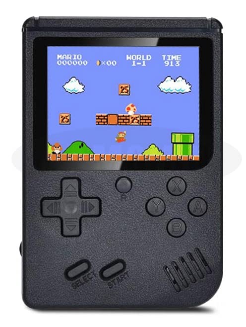 UK-0286 Sup Game Box 400 in 1 Portable Handheld Console, Two-Player Games, TV Output, Long Battery Life - Retro Gaming Fun Gift for Kids and Adults