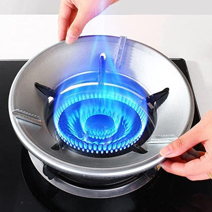 UK-0123  Gas Saver Burner Stand | Gas Saver Jali | Home Gas Stove Fire & Windproof Energy Saving Stand