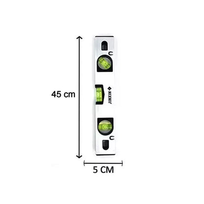 1650 Spirit Level Carpenter's Level Magnetic Carpenter's Level  Overhead Viewing Slot for Levelling, Furniture & Construction