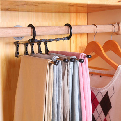 4660 Adjustable Trouser Pants Hanger Organizer DeoDap