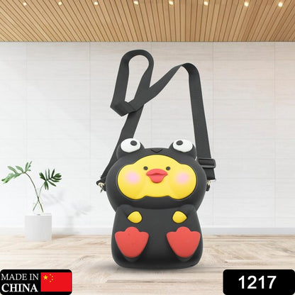 Cute Cartoon Girls' Backpack, Shoulder Bag/ Purse, Portable, Mini Silicone Handbag Girls, Children's Bag/Purse for For Girls Women, Gift Girls Bag Accessories (1 Pc Mix Color )