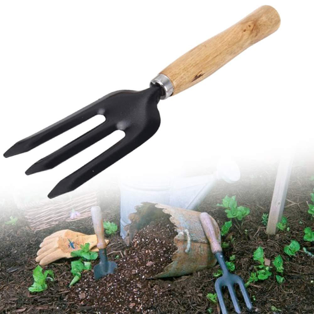 475 Hand Weeding Fork (Steel, Black) DeoDap