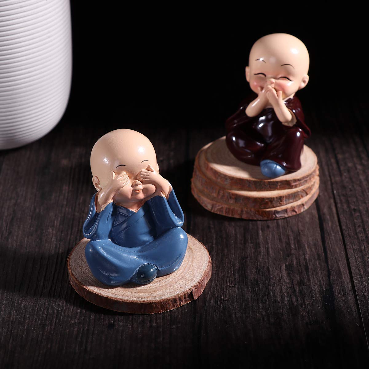 UK-0131   Baby Buddha 4PC and Show Piece Used for House, Office and Official Decorations ETC