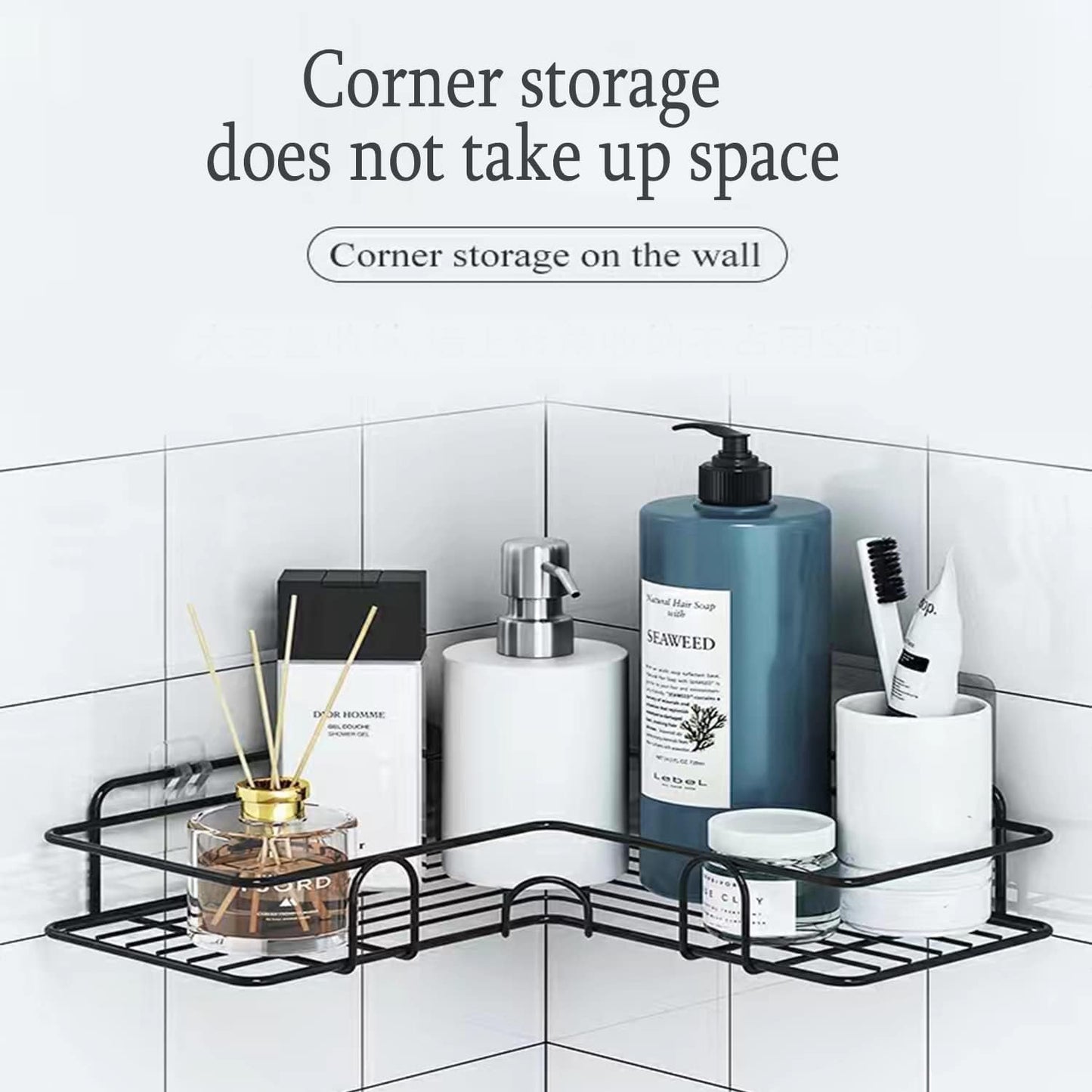 UK-0251 Corner Shelf Rack Bathroom Corner Organizer Stand Bathroom Organisers Storage Racks Bathroom Shelf/Shelves Corner