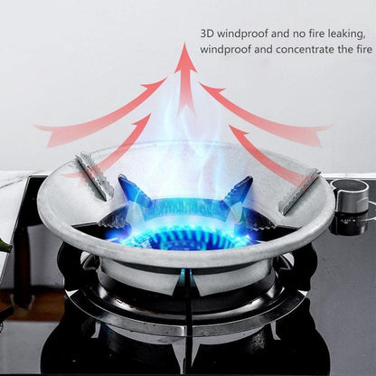 UK-0123  Gas Saver Burner Stand | Gas Saver Jali | Home Gas Stove Fire & Windproof Energy Saving Stand