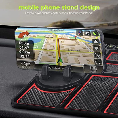 RellifeBuy Car Accessories Anti-Slip Car Dashboard Mat & Mobile Phone Holder Mount - Universal Non Slip Sticky Rubber Pad for Smartphone, GPS Navigation, God Idols, Toys, Coins