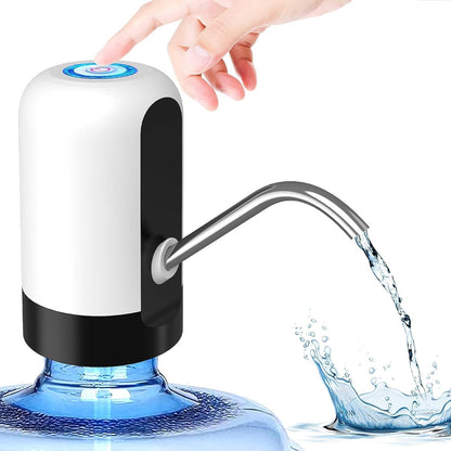 UK-0128  Automatic Drinking Cooler USB Charger Portable Pump Dispenser| Wireless Water Can Dispenser Pump