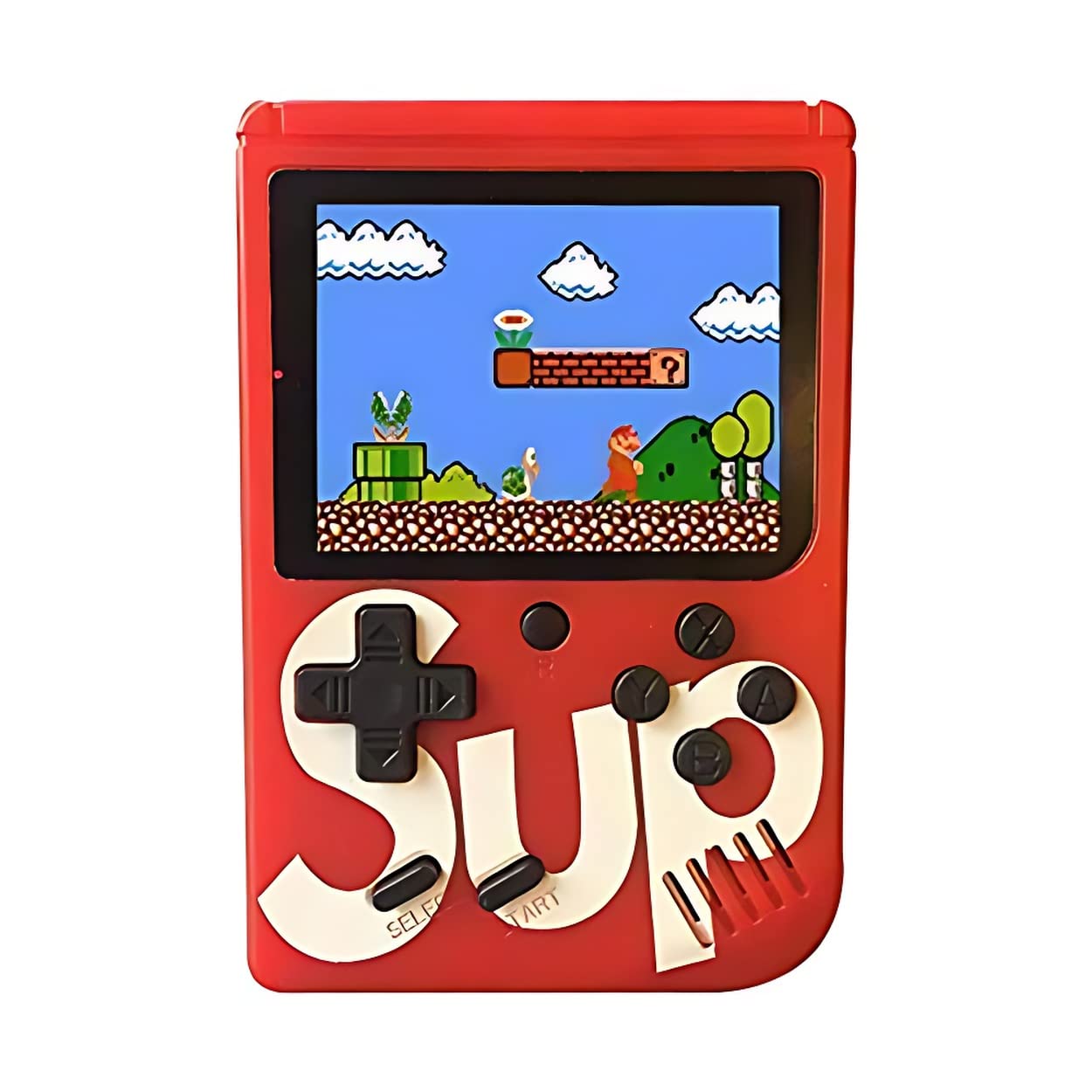 UK-0286 Sup Game Box 400 in 1 Portable Handheld Console, Two-Player Games, TV Output, Long Battery Life - Retro Gaming Fun Gift for Kids and Adults