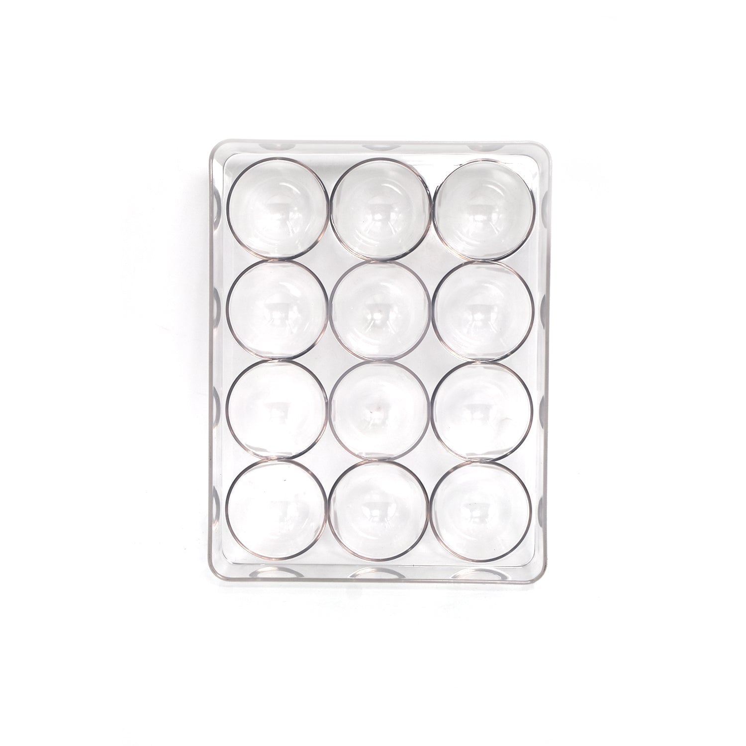 2794 12 Cavity Egg Storage Box For Holding And Placing Eggs Easily And Firmly. DeoDap