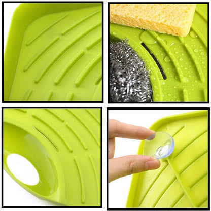 0861h Corner Sink Strainer For Draining Kitchen Waste In Sinks And Wash Basins. Deodap