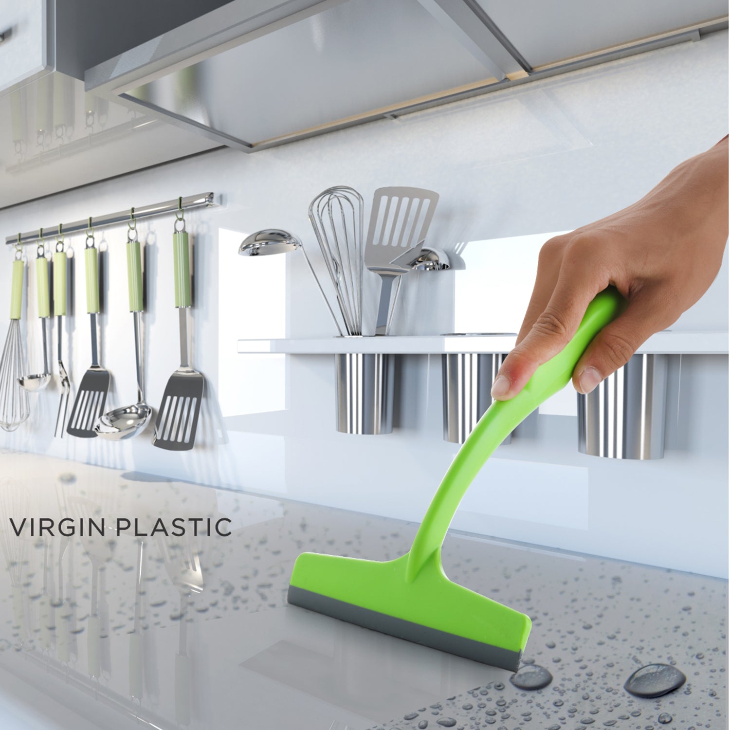 8706 Ganesh Plastic Kitchen Wiper DeoDap