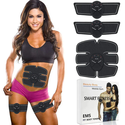 UK-0080 ABS smart Stimulator with Stickers Pad for Body Slimming Massager( 6 PACK )