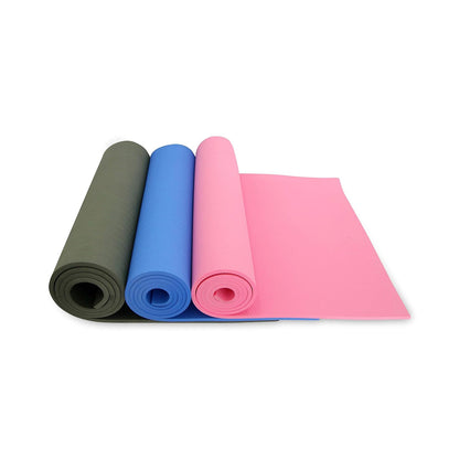 UK-0143 Yoga Mat Anti Skid Gym Workout and Flooring Exercise for Men & Women (Standard Size, 4 mm Thick-Multi Color)