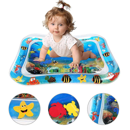 UK-0135  Baby Kids Water Play Mat Toys Baby Slapped Pad Water & Leak Proof Baby Carpet Inflatable, Fun & Play