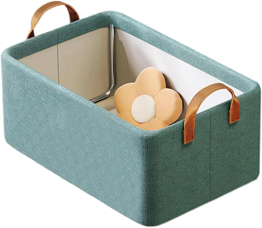 UK-0052 Closet Storage Bins, Fabric Storage Bins Baskets for Organizing Storage Box, Large-Capacity Box for, Travel, Dormitory, Fabric Baskets for Organizing