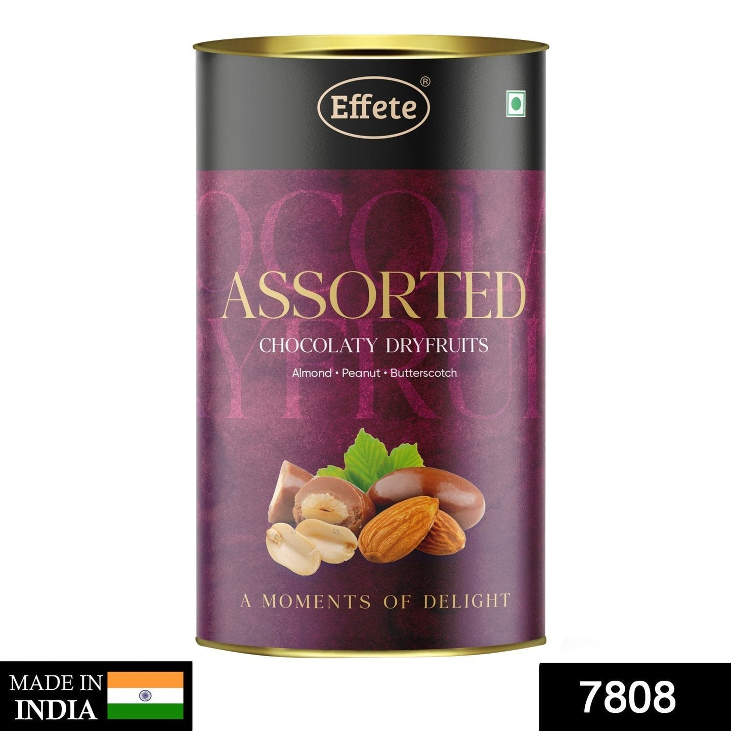 Effete Assorted Chocolate Dryfruits - Almonds, Peanut & Butterscotch Choklet(96 gm)