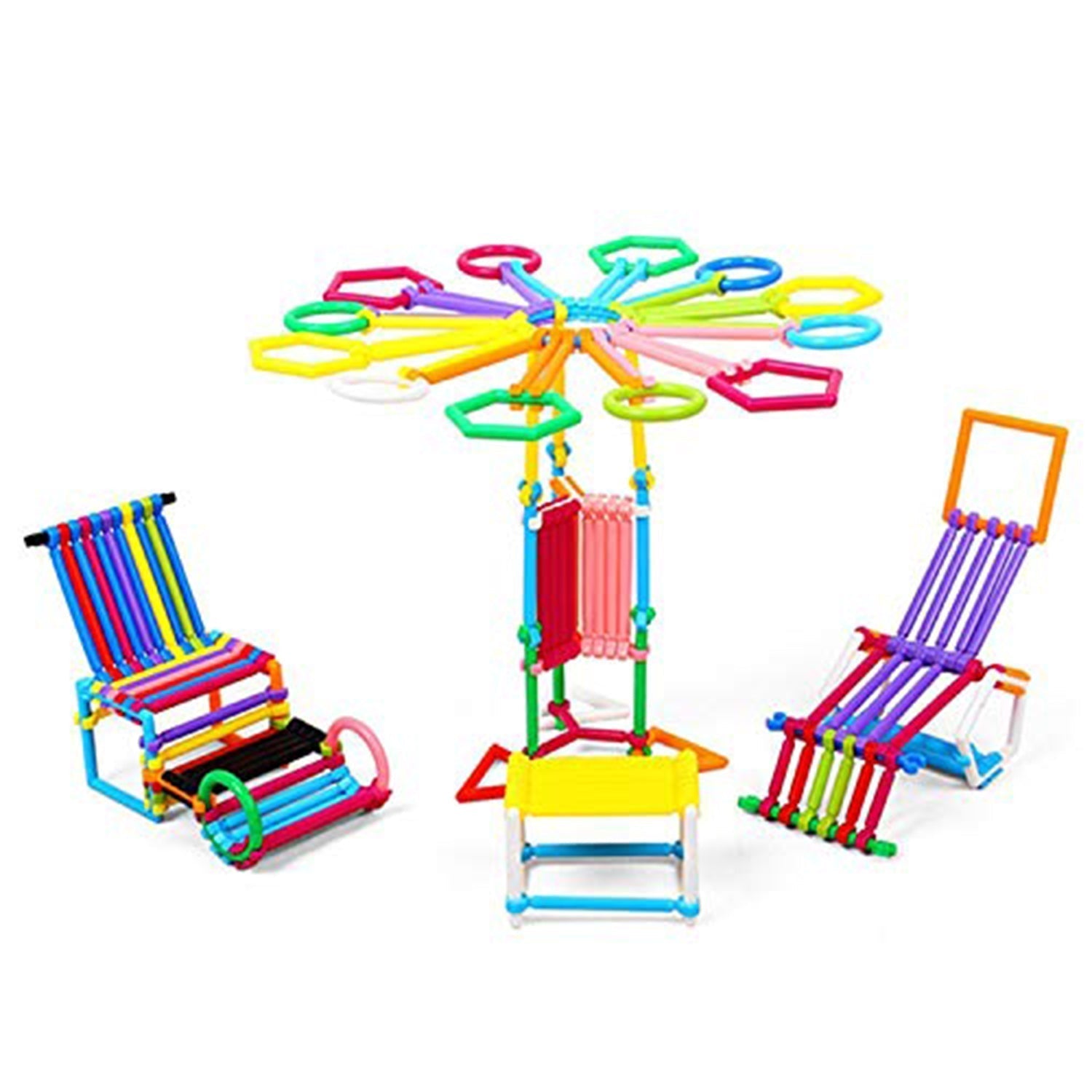 3905 400 Pc Sticks Blocks Toy used in all kinds of household and official places by kids and children's specially for playing and enjoying purposes. DeoDap