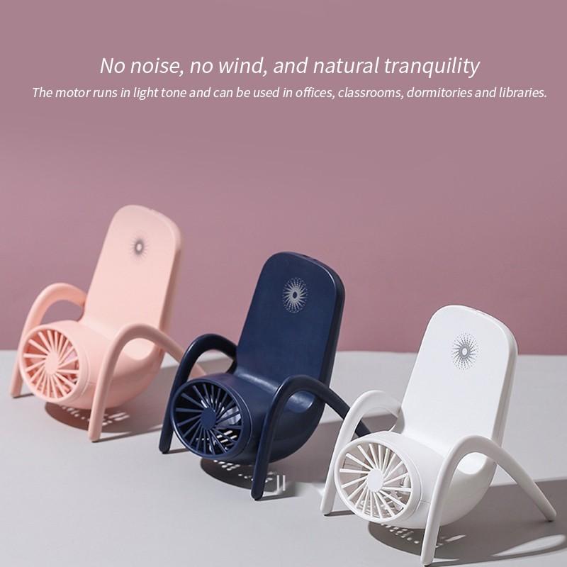 4814 Portable Mobile Phone Holder Fan  Personal Fan Multi- Function Fan Handheld Charging Fan DeoDap