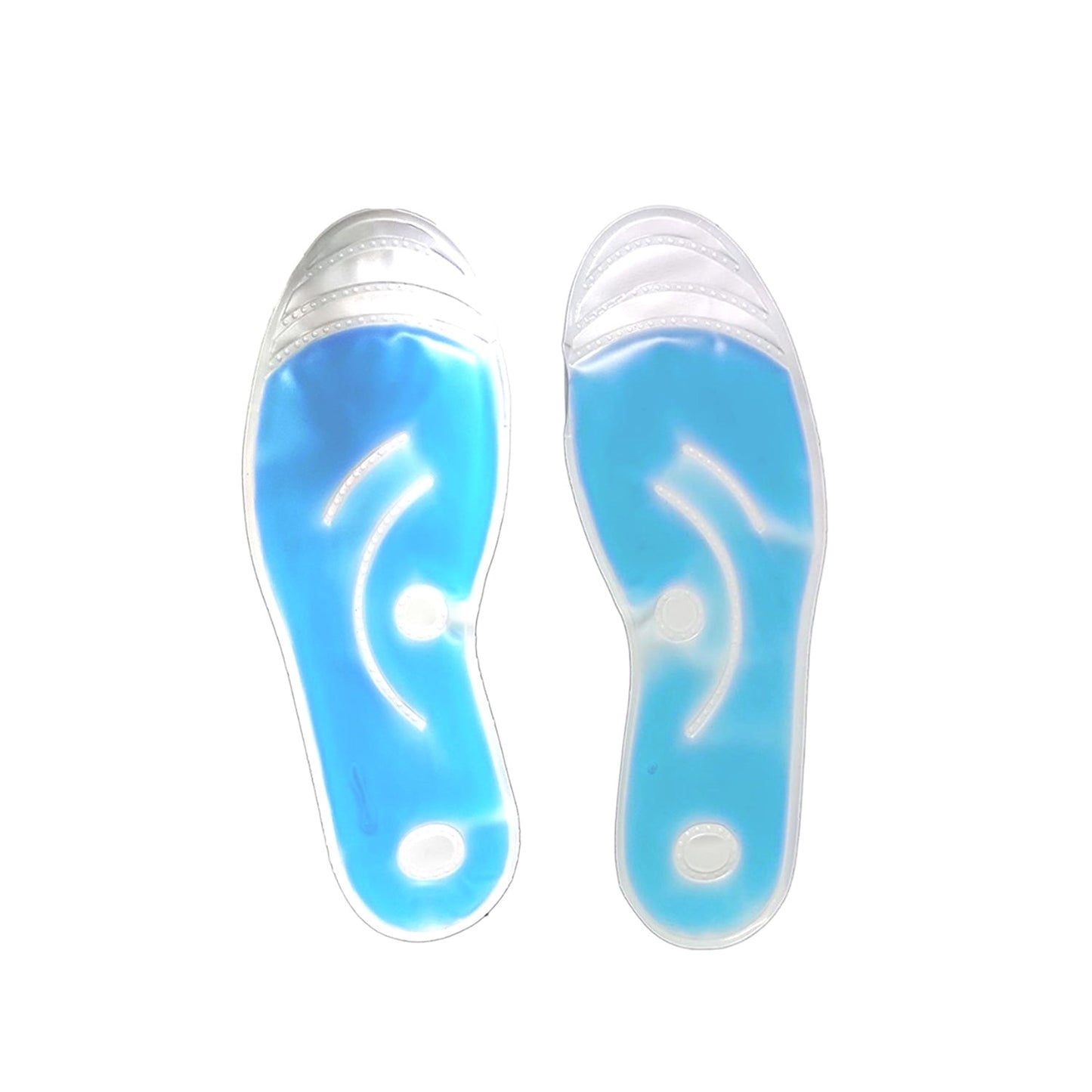 1614 Silicone Gel Shoe Pads Foot Insoles Cushion Pad (1Pair) DeoDap