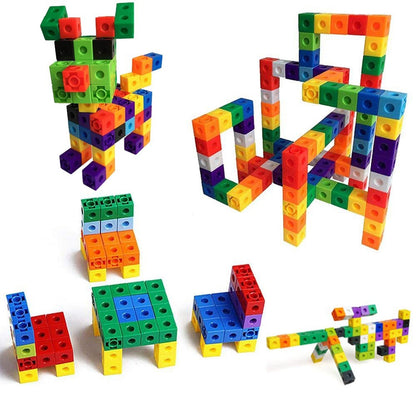 3913 120 Pc Cube Blocks Toy used in all kinds of household and official places specially for kids and children for their playing and enjoying purposes. DeoDap