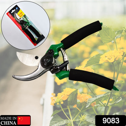 9083 GREEN GARDEN SHEARS SHARP CUTTER PRUNERS SCISSOR, PRUNER. DeoDap