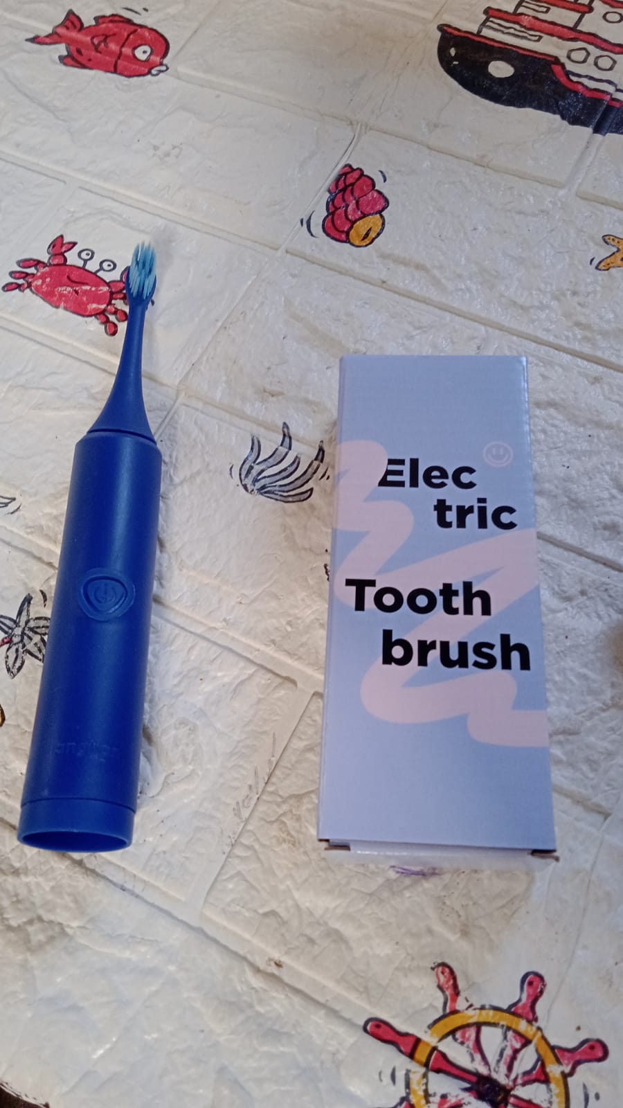 6217 Electric Toothbrush Battery Operate For Home & Travelling Use