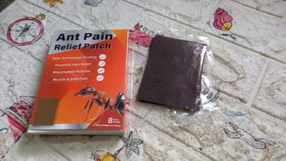 12559 Ant Pain Relief Patch - Pack of 8 Patches | Instant Relief from Muscular Pain & Joint Pain| Natural Pain Relief Patches | Powerful Pain Relief, No Side Effects