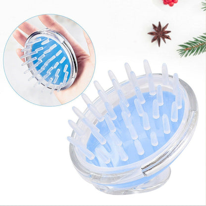 6058 Silicone Head Massager used in all kinds of places like household and official places for unisexul use over head massage and all. DeoDap