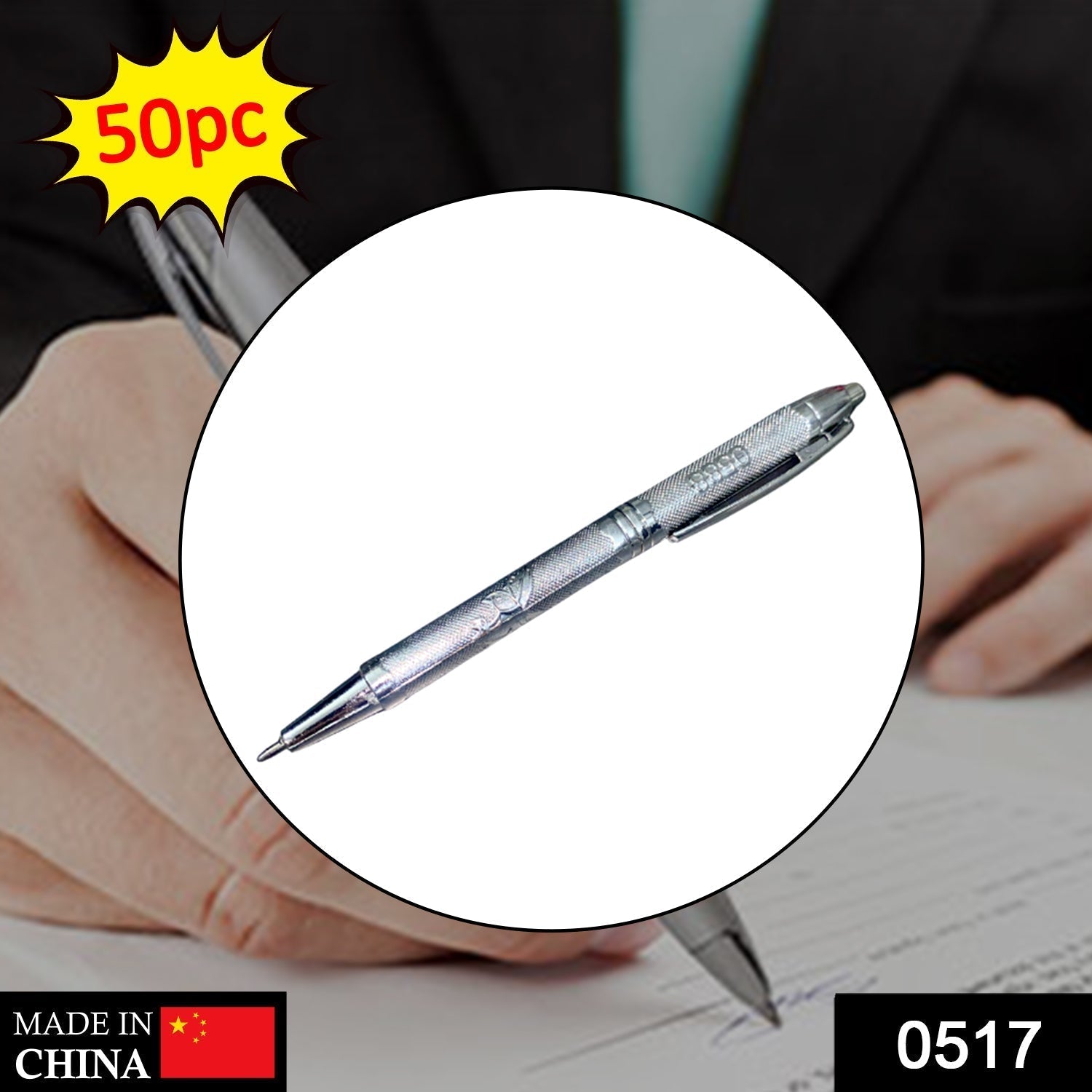 0517 Classic Ball Pen (Pack of 50) DeoDap