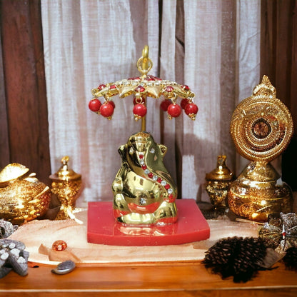 UK-0314 Lord Ganesha Idols for Home Decor/Car Dashboard