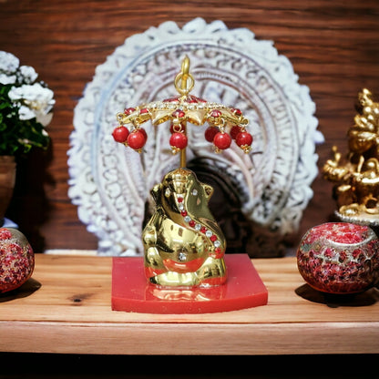 UK-0314 Lord Ganesha Idols for Home Decor/Car Dashboard