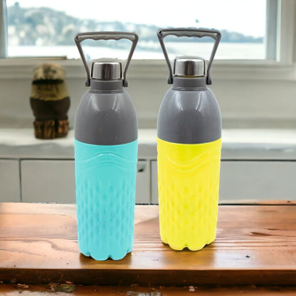 UK-0344 Water Bottle  For Sports Insulated With Handle & High Quality Water Bottle, School, Fridge, Office, Sports, Gym, Yoga (1 Pc Mix Color 1800ml/1400ml)