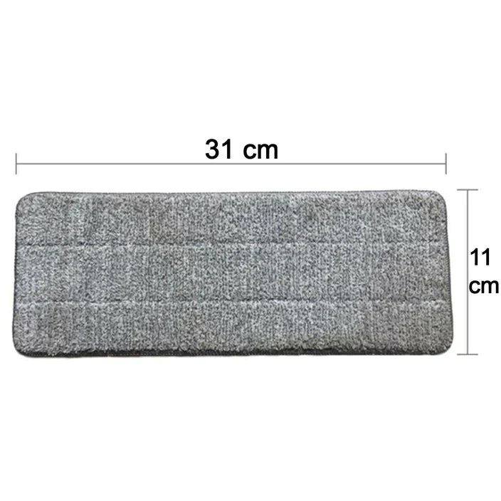 1142A Heavy Quality Floor Mop, Free Squeeze Microfiber Flat Spin Mop 360 Flexible Mop Head, Flat Mop for Floor Clean (MOQ :- 24pc)