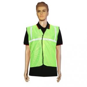 7437 Green Safety Jacket For Having protection against accidents usually in construction area's. Deodap