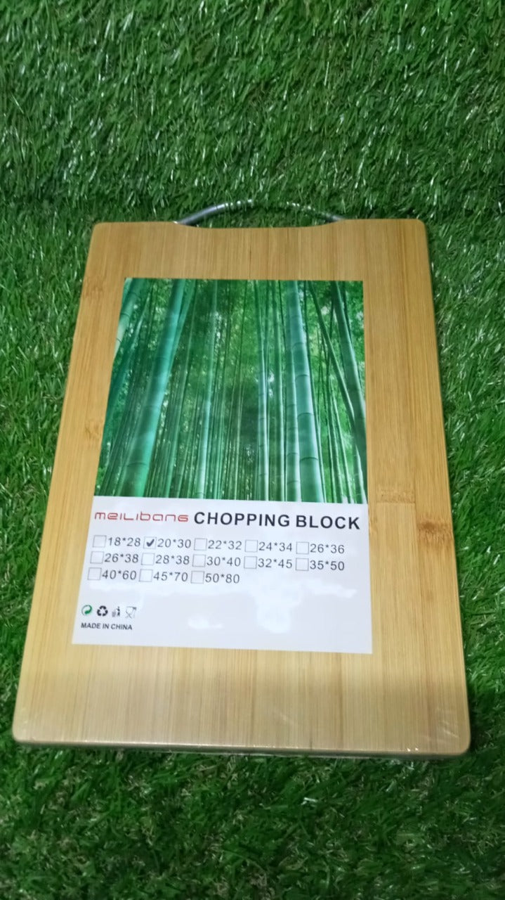 2920 Wooden Chopping / Cutting Board with Anti Skid Mat DeoDap